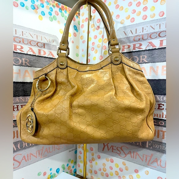 Gucci Leather Should Bag - Picture 1 of 1